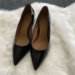 NWOT 14th&Union Black Patent Heels, 11